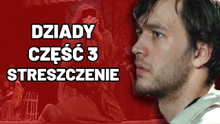 Dziady Część 3  Streszczenie Szczegółowe Matura Egzamin Kartkówka Sprawdzian Język Polski [upl. by Pegg876]