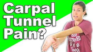 Relieve Carpal Tunnel Syndrome Pain FAST with Easy Stretches amp Exercises [upl. by Anikahs710]