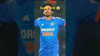 Ravi Bishnoi super over bowling viral cricket youtubeshorts [upl. by Anitsyrc]