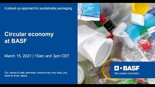 Circular Economy at BASF [upl. by Huxham]