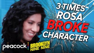 The 99 Breaking Character Rosa Diaz edition  Brooklyn NineNine [upl. by Earb617]