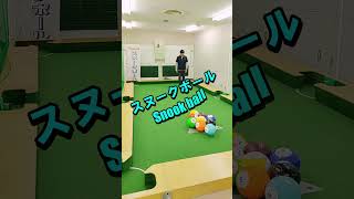 FootballBilliards？ スヌークボール snookball footpool futpool billiards soccer football サッカー [upl. by Dolan]