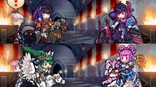 Bound Hero Battle  Ivy amp Hortensia Infernal 1 turn clear  Fire Emblem Heroes [upl. by Anelat]