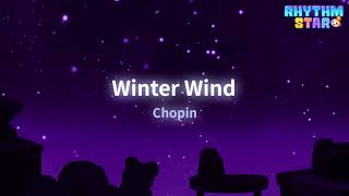 RhythmStar Chopin quotWinter Windquot [upl. by Yenohtna]