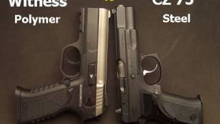 CZ 75 vs EAA Witness Pistol [upl. by Dermot431]