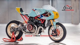 New Ducati Monster 821 Pantah Racer Special  New Ducati Monster 821 Custom by XTR Pepo [upl. by Azenav]