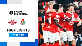 Highlights Spartak vs Lokomotiv 10  RPL 202223 [upl. by Nahgeam684]