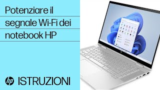 Come potenziare il segnale wireless di un notebook HP  HP Support [upl. by Nowaj886]