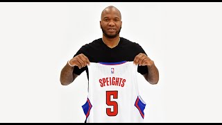 Marreese Speights CAREER Highlights Warriors 76ers Cavaliers Grizzlies [upl. by Ellerred215]