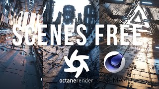 FREE PROYECTS OCTANE RENDER VOL 1 BY Oscar creativo [upl. by Tertius]