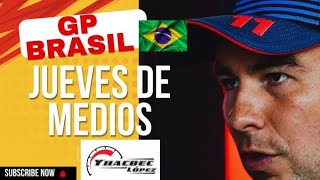 Jueves ardiente de MEDIOS en el GP de Brasil 2024 [upl. by Nilak]