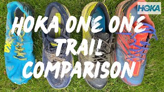 HOKA ONE ONE EVO JAWZ vs TORRENT 2 vs SPEEDGOAT EVO vs SPEEDGOAT 4 WIDE hokaoneone trailrunning [upl. by Ahsiuqel]