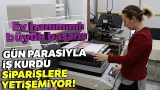 Gün Parasıyla İş Kurdu Açtığı Dükkanda Siparişlere Yetişemiyor [upl. by Zerimar]