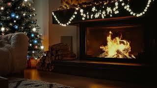 Relaxing Christmas Music 🎄 Instrumental Christmas Music Playlist with Fireplace Crackling Sounds ☘ [upl. by Leinehtan212]