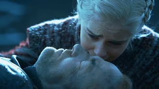 Game of Thrones 8x04 Opening Scene Daenerys kiss Jorah Before Funeral  Goodbye to Heroes Scene [upl. by Anitsyrc]