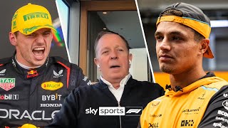 Does Lando Norris lack KILLER instinct 🔪 Martin Brundle reacts to the Sao Paulo Grand Prix [upl. by Aneez]