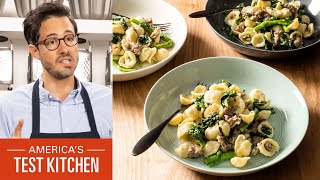 Orecchiette with Broccoli Rabe and Sausage [upl. by Indnahc]