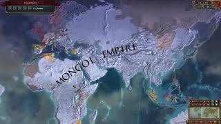 EU4 135  Oirat World Conquest  Timelapse [upl. by Annoled222]