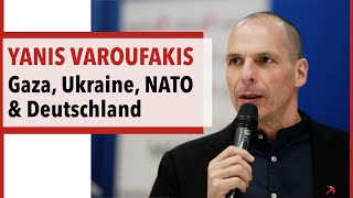 Yanis Varoufakis zu Palästina NATO Deutschland Russland amp mehr [upl. by Chapland]