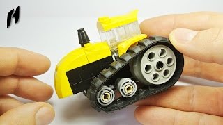 How to Build the Tracked Tractor MOC [upl. by Ylrebme807]