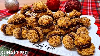 KREŠENTI KOLAČI ZA SVE PRAZNIČNE PRILIKE  DETALJAN RECEPT KOJI SVIMA USPIJE  Cookies [upl. by Yrtua]