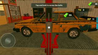 Tire Shop Car Mechanic Games Gameplay [upl. by Paluas498]