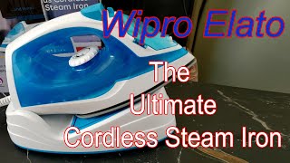 Wipro Elato Cordless Steam Iron [upl. by Stratton531]