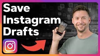 How To Save Instagram Drafts To Camera Roll [upl. by Arlie]