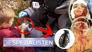 BOOM 💣💥 GRANATE explodiert Junge schwebt in LEBENSGEFAHR 😱 ​ Die Spezialisten  SAT1 [upl. by Einaffyt]