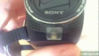 Sony Handycam DCRSX65E [upl. by Ahseniuq918]