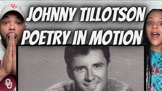 GOLDEN ERA FIRST TIME HEARING Johnny Tillotson  Poetry In Motion REACTION [upl. by Mcwilliams]