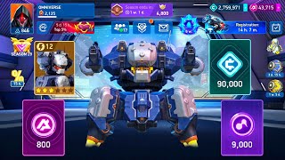 Lets Unlock New Powerful Tank Vortex with Shotgun 8 Base Lvl Gameplay  Mech Arena [upl. by Ahsimat634]