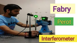 Fabry perot interferometer  Experiment Applied Optics [upl. by Ailec]