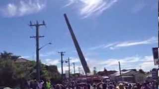 Port Kembla stack blown up [upl. by Simaj862]