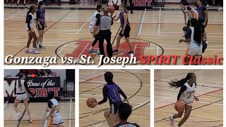 Gonzaga vs St Joseph  St Marcellinus SPIRIT Tournament 2024  October 3rd 2024 [upl. by Leeda437]