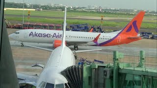 Akasa Air Taxi  Ramp Side View  Part 197  Chennai Airport  Plane Spotting MAAVOMM [upl. by Ia]