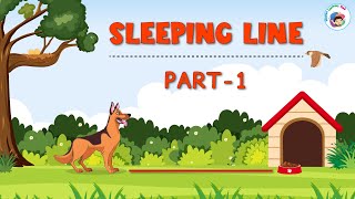 Basic  Learn to draw sleeping line  storysleeping line  Nageen learning hub I kid learning Video [upl. by Amata]