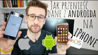 Jak PRZENIEŚĆ dane z ANDROIDA na 📲IPHONA🍎❓ [upl. by Seel]