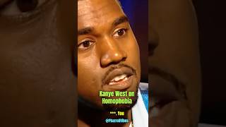 kanyewest on Homophobia [upl. by Nylatsyrk]