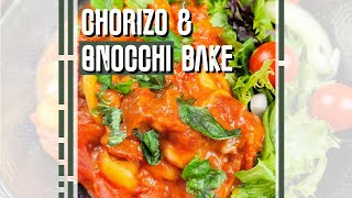 Chorizo amp Gnocchi Mozzarella Bake  30 Second Recipes [upl. by Chadabe243]