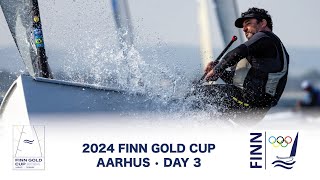 Highlights from Day 3 of the 2024 Finn Gold Cup in Aarhus [upl. by Enirok]