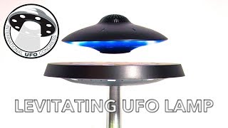 Black Levitating UFO Speaker Lamp [upl. by Bettine]