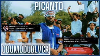 ODUMODUBLVCK  Picanto ft Zlatan Ecko Miles  Reaction [upl. by Aneladgam]