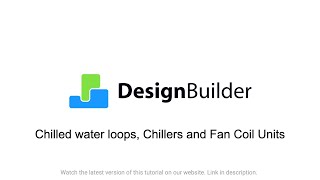 78 Chilled water loops Chillers and Fan Coil Units [upl. by Ianaj]