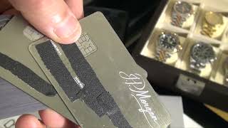 2024 NEW JP MORGAN PALLADIUM RESERVE CARD BACK TO THE ORIGINAL METAL [upl. by Neille768]