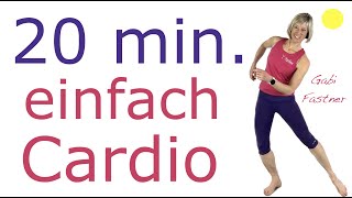 💜 20 min einfach Cardio trainieren und Stoffwechsel ankurbeln  ohne Geräte im Stehen [upl. by Lienad]