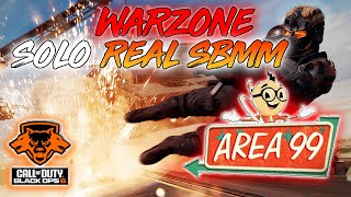 I WON MY FIRST AREA 99 WARZONE MATCH  REAL SBMM BLACK OPS 6 GAMEPLAY [upl. by Neehahs220]