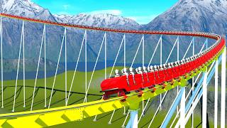 100 Roller Coaster Cars in Action – Planet Coaster [upl. by Thierry]