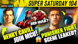 Henry Cavill in MCU Punisher Fight Leaked Red Hulk in Captain America 4 Kang  Super Saturday 104 [upl. by Husha]