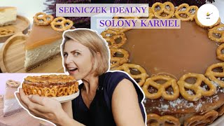 Obłędny SERNIK solony karmel Prosty przepis eksplozja smaków [upl. by Laban]